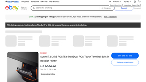 Sunmi - T2 L1523 POS Terminal