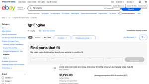 Toyota 1GR Engine - JDM V6 Options