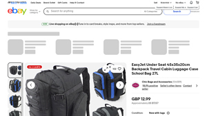 Venture - EasyJet Under Seat Backpack