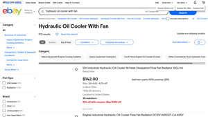 Advance - Hydraulic Oil Cooler with Fan