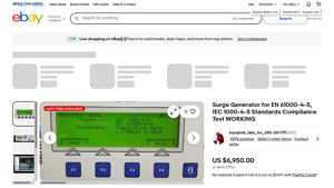 Equiptek - Surge Generator for EN 61000-4-5 Compliance Test
