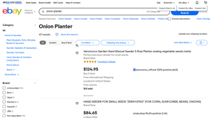 Onion Planter - Various Types Available