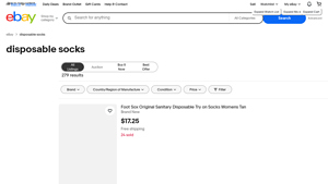 Disposable Socks - Key Product