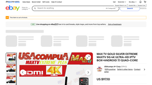 MAX TV - GOLD SILVER EXTREME MAXTV 5G 4K ULTRA-HD IPTV BOX
