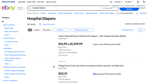 Clips N Grips - Birdseye Flatfold Cloth Diapers