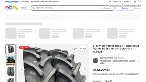 Justubes - 14.9-28 Heavy Duty Tractor Tires