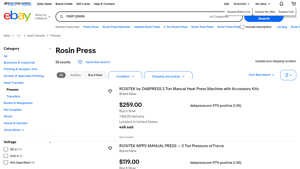 ROSITEK - 2 Ton Manual Heat Press Machine
