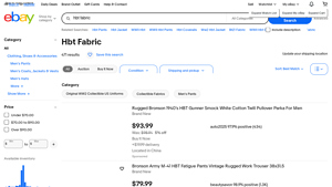 HBT Fatigue Field Shirt - WWII Reproduction