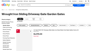 ALEKO - Wrought Iron Sliding Gates
