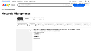 Motorola - Microfones Remote Speaker