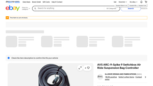 AVS - ARC-9-Spike Switchbox Air Ride Suspension Controller