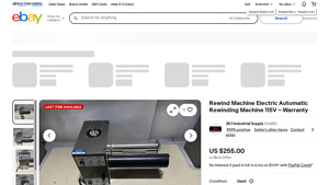 J&J Industrial Supply - Rewind Machine Electric Automatic Rewinding Machine