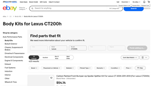 Cequent - Lexus CT200h Body Kit