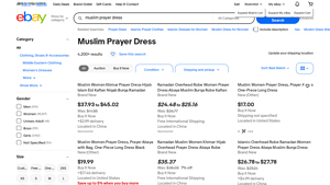 Muslim Prayer Dress - Abaya, Kaftan, Burqa, Hijab