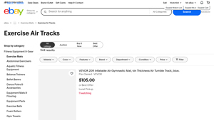 eBay - Exercise Air Tracks