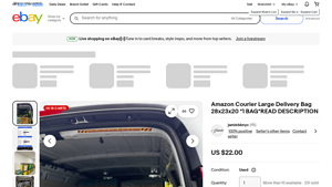 Amazon - Courier Large Delivery Bag