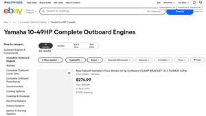 Yamaha - Complete Outboard Engines 10-49HP