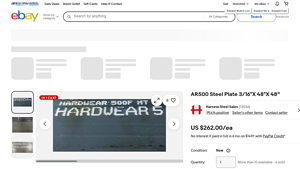 Harness Steel - AR500 Steel Plate