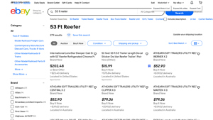 Reefer Trailers - Various Brands Available