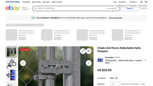 Jake Sales - Chain Link Fence Adjustable Gate Stopper
