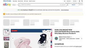 Brevi - Sanrio Hello Kitty Baby Bouncer