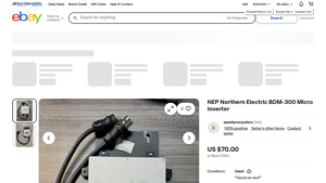 NEP Northern Electric - BDM-300 Micro Inverter