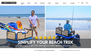 eBeachWagon - Electric Multi-Terrain Cart