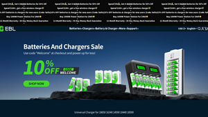 EBL - Universal Battery Charger