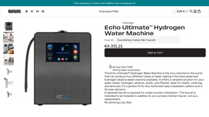 Echo - Ultimate Hydrogen Alkaline Water Machine