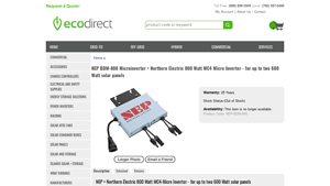 Northern Electric Power - NEP BDM-800 Micro Inverter