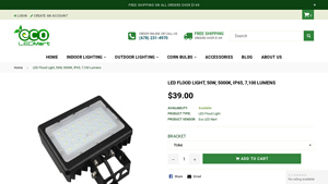 Ecole Dmart - 50W LED Flood Light