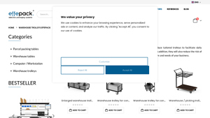 Effepack - Warehouse Trolleys for Efficient Goods Transport