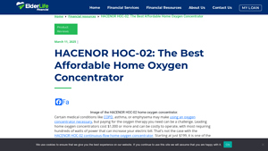 HACENOR - Home Oxygen Concentrator