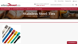 ElecDirect - Stainless Steel Cable Ties