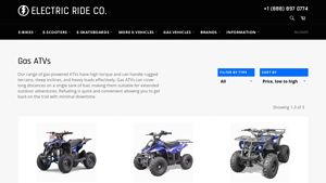 Electric Ride Co - Gas ATVs