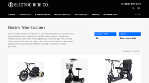 Electric Ride Co - Electric Trike Scooters