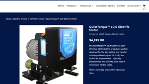 QuietTorque™ - 10.0 Electric Motor