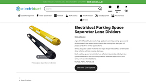 Electriduct - Parking Space Separator Lane Divider