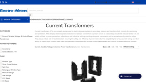Electro-Meters - Current Transformers