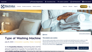Electrolux Professional - myPRO Laundry Equipment