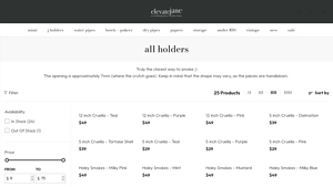 Elevate Jane - Handblown Crutch Holders