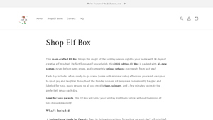 Elf'In With Ease - Elf Box