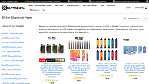 ELF Vaping - ELF BOX Disposable Vapes