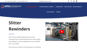 Elite Cameron - Slitter Rewinders