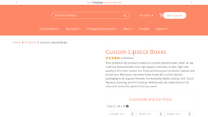 Elite Custom Boxes - Custom Lipstick Packaging