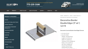 Elston Materials - Decorative Border Double Edger