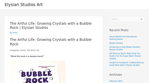 Elysian Studios - Bubble Rock