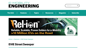 Johnston Sweepers - EVIE Street Sweeper