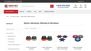 Empire Abrasives - Nylon Abrasive Brushes