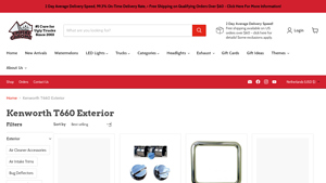 Empire Chrome - Kenworth T660 Exterior Products